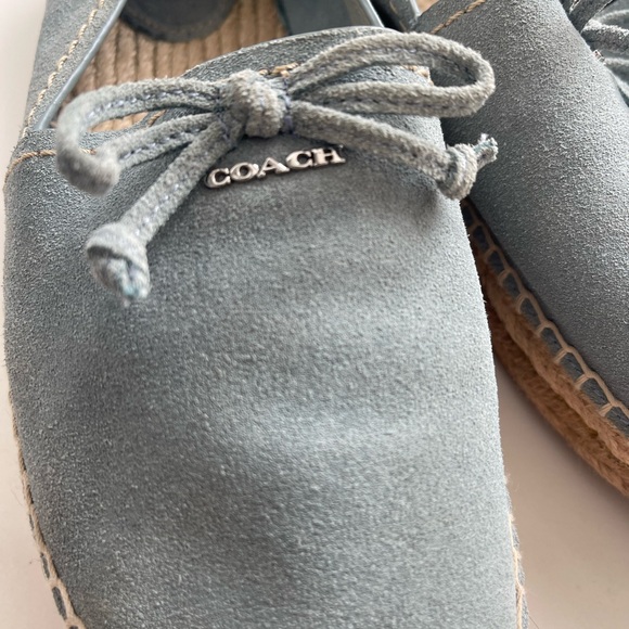 Coach Rae platform espadrilles suede - Picture 7 of 7